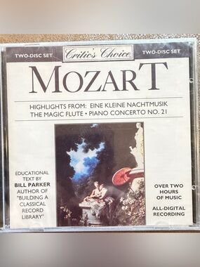 Critics Choice CD's of Mozart, Beethoven & Tchaikovsky each 2-disc sets